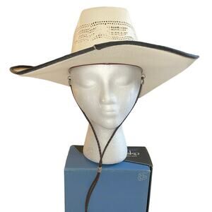 Alamo Hat with Iron Weave‎ - Hat Size 7 - Silver Slide & End Caps